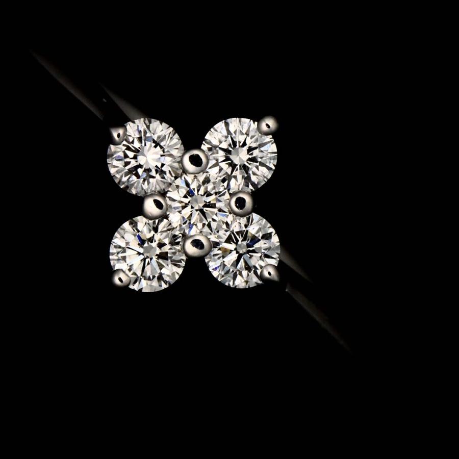 ミキモト MIKIMOTO 8号 リング ダイヤ 0.20ct K18 WG ホワイトゴールド 750 指輪 Diamond Ring 90317475_5