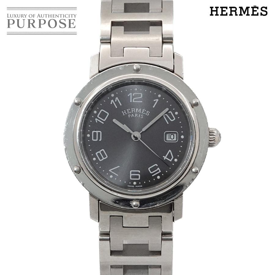 HERMES（エルメス） クリッパー CL6 410 ボーイズ 腕時計 デイト