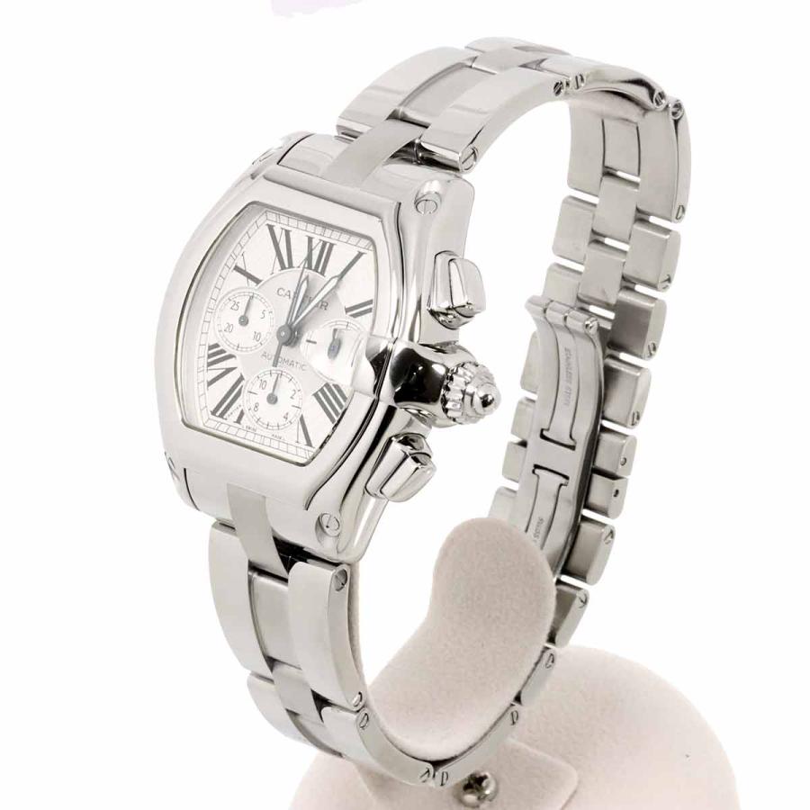 Cartier（カルティエ） ロードスター XL クロノグラフ W62006X6 メンズ