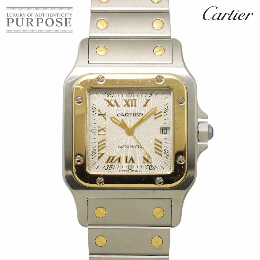 Cartier（カルティエ） サントスガルベLM コンビ W20041C4 メンズ