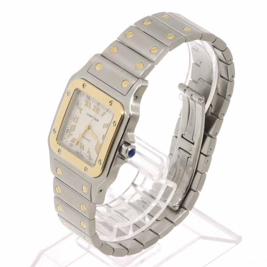 Cartier（カルティエ） サントスガルベLM コンビ W20041C4 メンズ