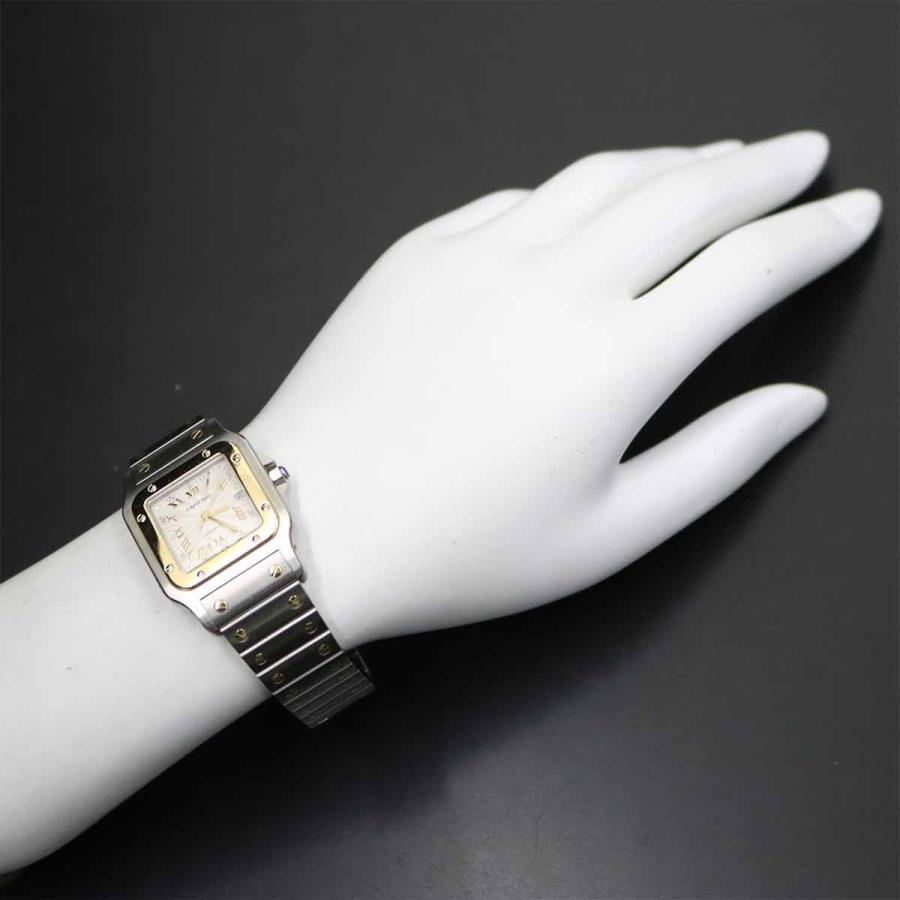 Cartier（カルティエ） サントスガルベLM コンビ W20041C4 メンズ