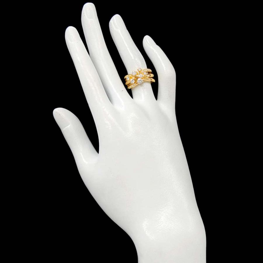 TASAKI（タサキ） TASAKI 11号 リング ダイヤ 0.68ct K18 YG イエロー 