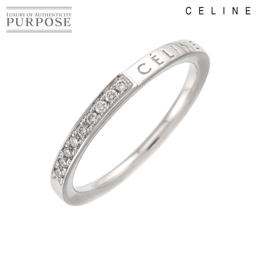 CELINE（セリーヌ） CELINE 7号 リング ダイヤ Pt プラチナ 指輪 