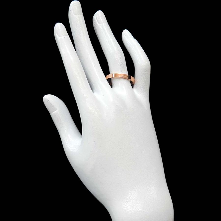 Cartier（カルティエ） Cartier Cドゥ #63 リング 幅3mm K18 PG ピンク 