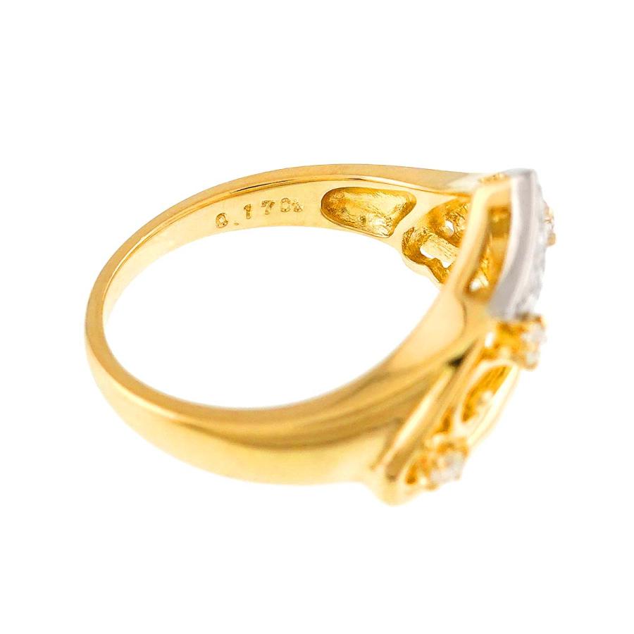 MIKIMOTO（ミキモト） MIKIMOTO 11号 リング ダイヤ 0.17ct K18 YG