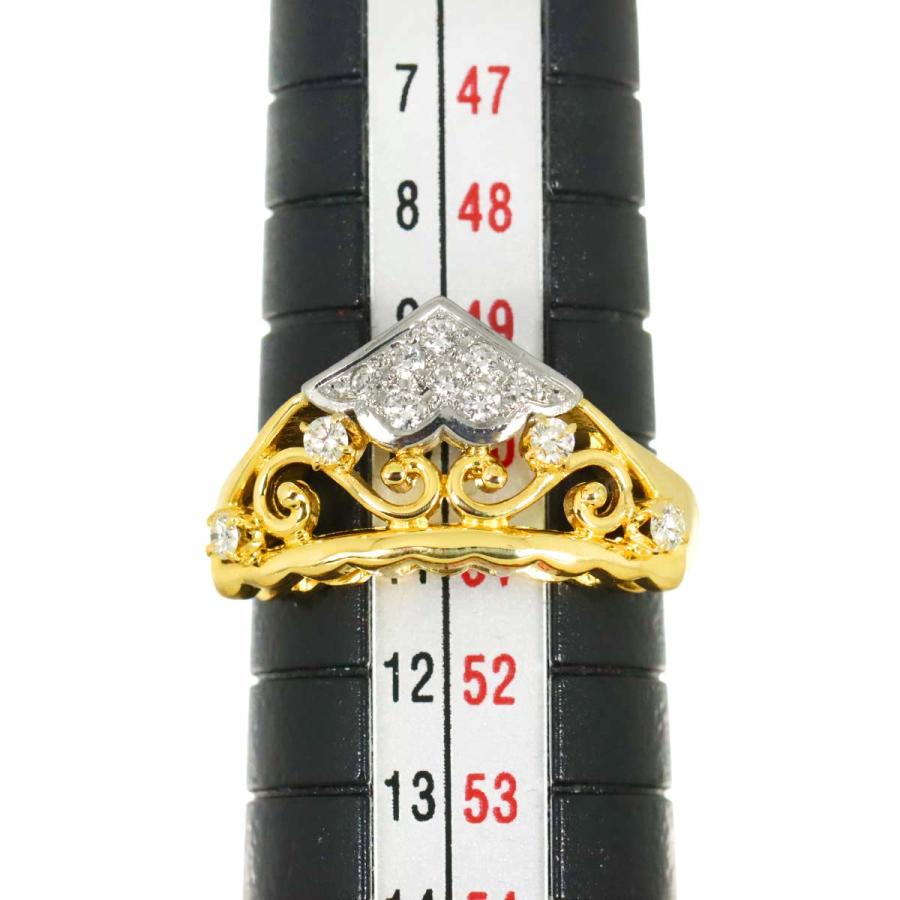 MIKIMOTO（ミキモト） MIKIMOTO 11号 リング ダイヤ 0.17ct K18 YG