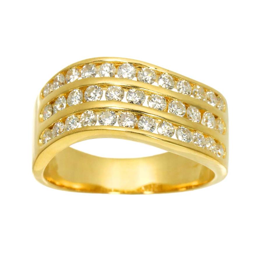 TASAKI（タサキ） TASAKI 13号 リング ダイヤ 1.02ct K18 YG イエロー