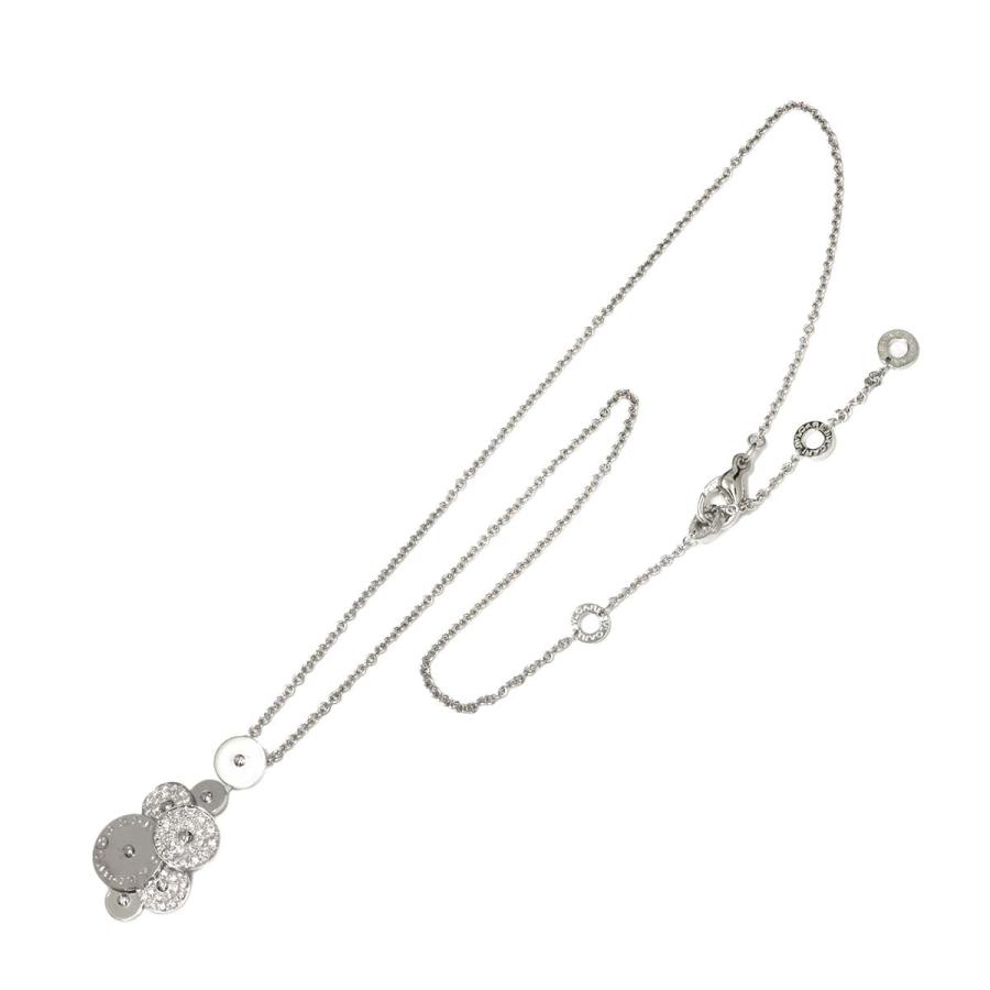 BVLGARI（ブルガリ） チクラディ ネックレス ダイヤ 45cm K18 WG