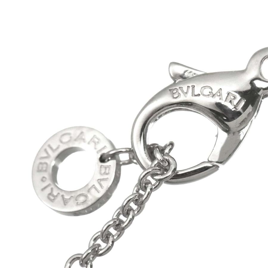 プチダイヤモンドネックレスとBVLGARIストラップ BVLGARI（ブルガリ） チクラディ ネックレス ダイヤ 45cm K18 WG
