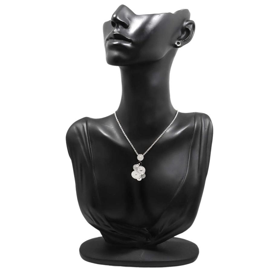 BVLGARI（ブルガリ） チクラディ ネックレス ダイヤ 45cm K18 WG