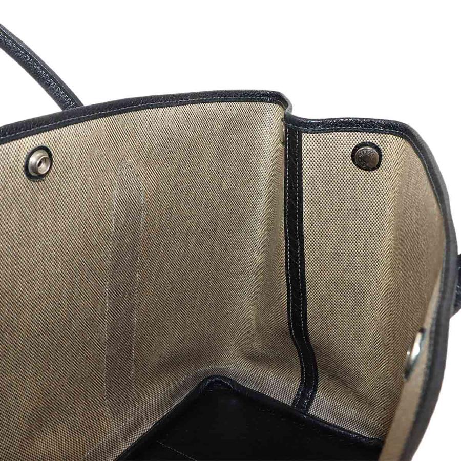 ☆HERMES エルメス ガーデンパーティー PM トワルアッシュ☆美品 HERMES（エルメス） ガーデンパーティ 36 PM トート バッグ トワル