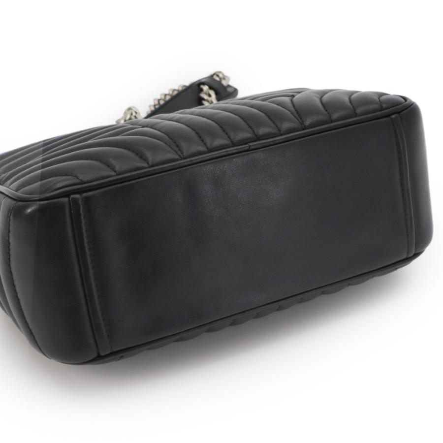 PRADA（プラダ） 新品同様 ダイアグラム チェーン ショルダー バッグ