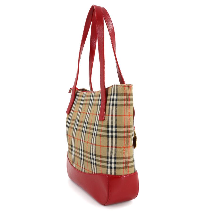 BURBERRY（バーバリー） ノバチェック ハンド バッグ キャンバス