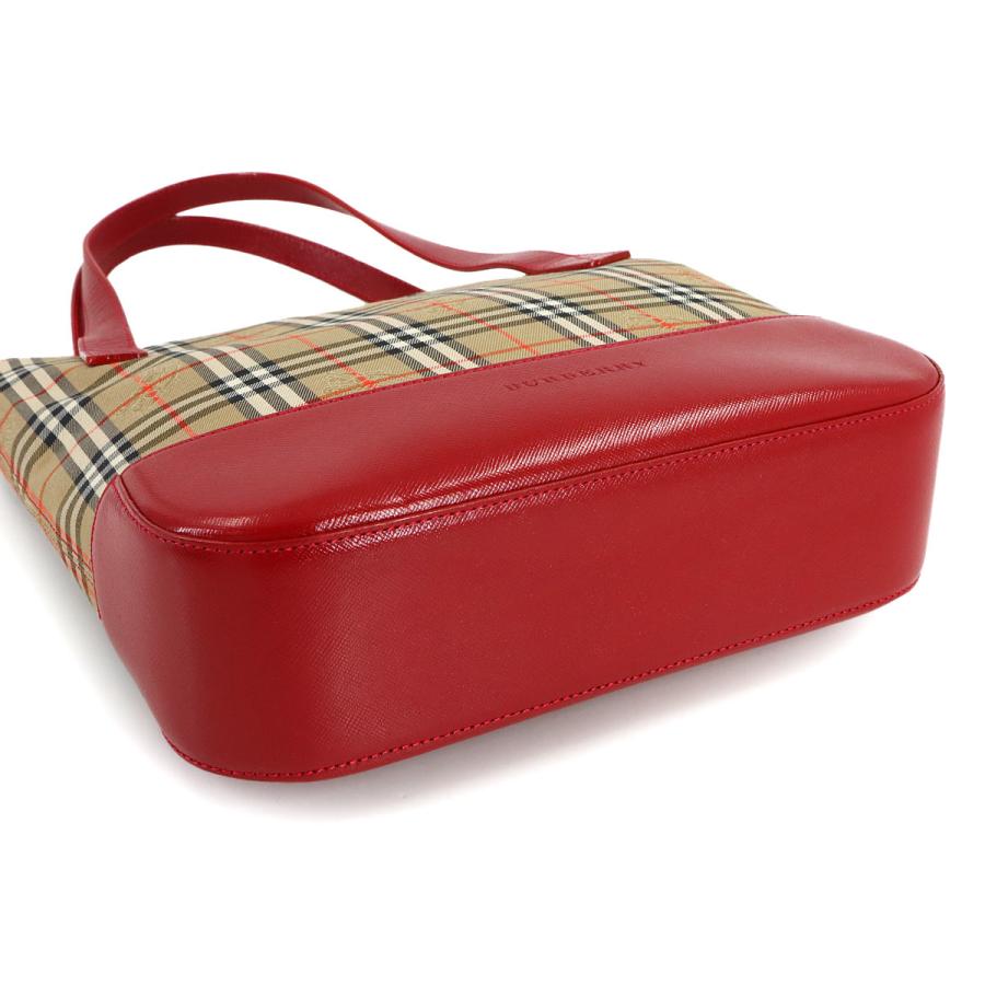 BURBERRY（バーバリー） ノバチェック ハンド バッグ キャンバス