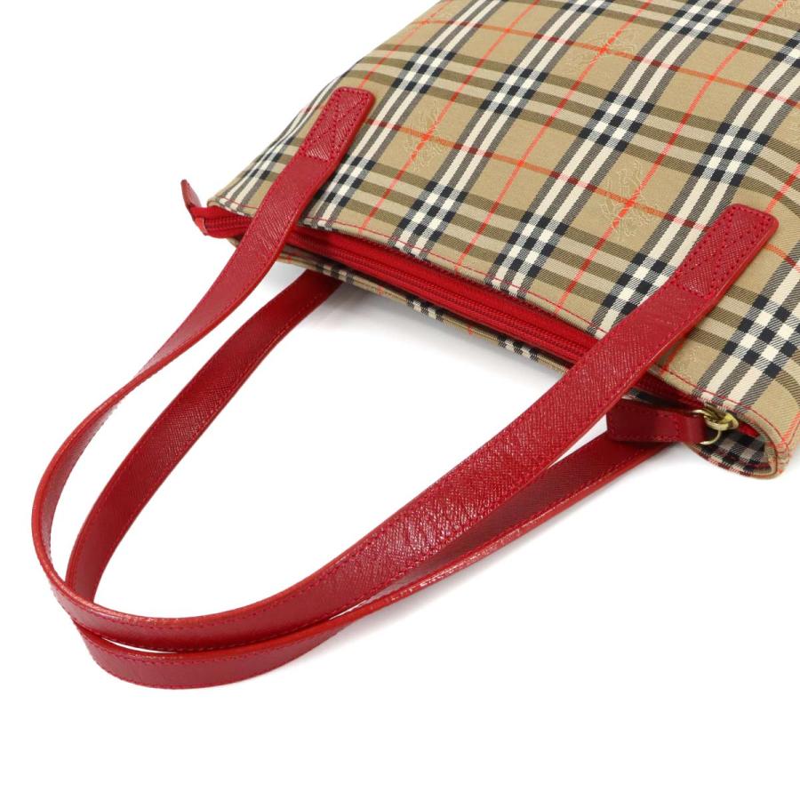 BURBERRY（バーバリー） ノバチェック ハンド バッグ キャンバス