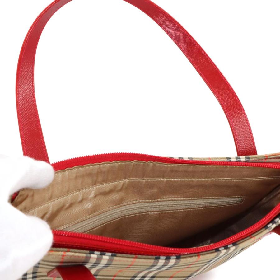 BURBERRY（バーバリー） ノバチェック ハンド バッグ キャンバス