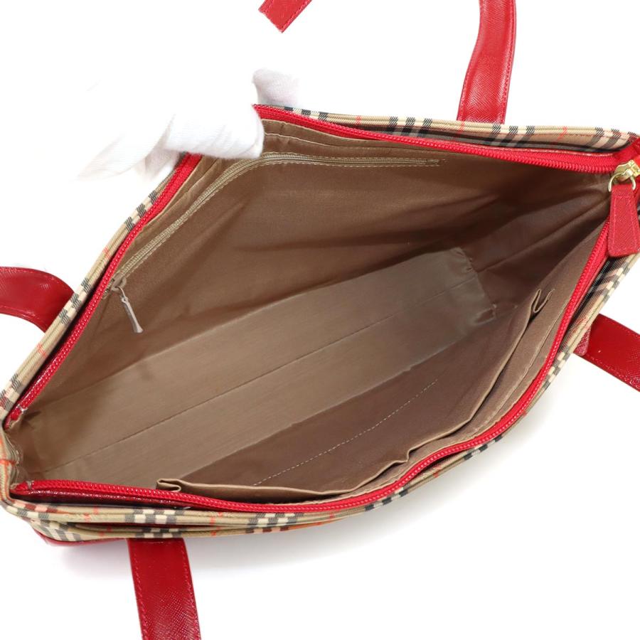 BURBERRY（バーバリー） 美品 ヘイマーケットチェック トート バッグ
