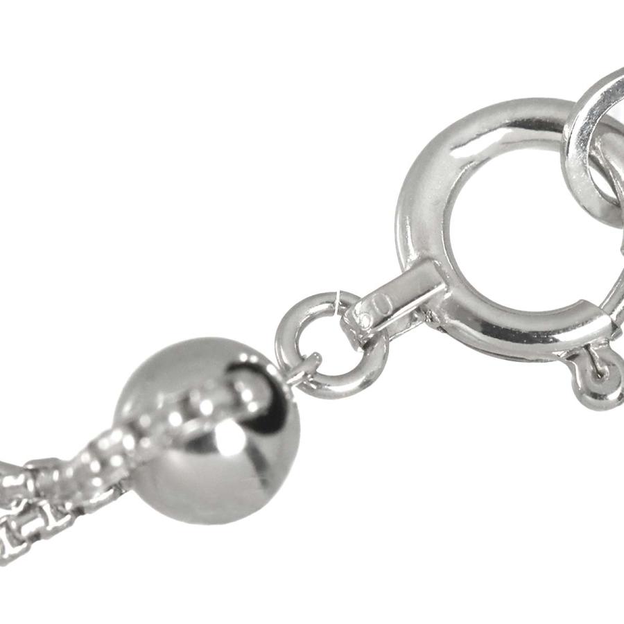 ダイヤ 0.308/0.56ct ネックレス 45cm Pt プラチナ Diamond Necklace