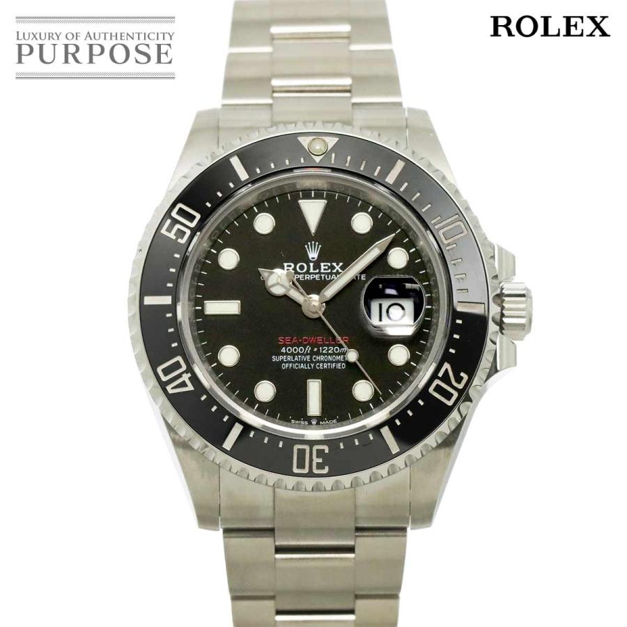 ロレックス ROLEX シードゥエラー 126600 ランダム ルーレット メンズ 腕時計 デイト ブラック 自動巻き ウォッチ Sea-Dweller 90318300 ROLEX（ロレックス） シードゥエラー 126600 ランダム ルーレット