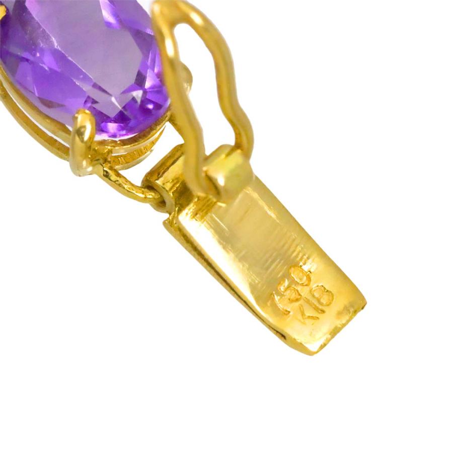 ete K18ブレスレット YGイエローゴールド アクセサリー 18金 マルチストーン K18 YG ブレスレット 17.5cm イエローゴールド 750