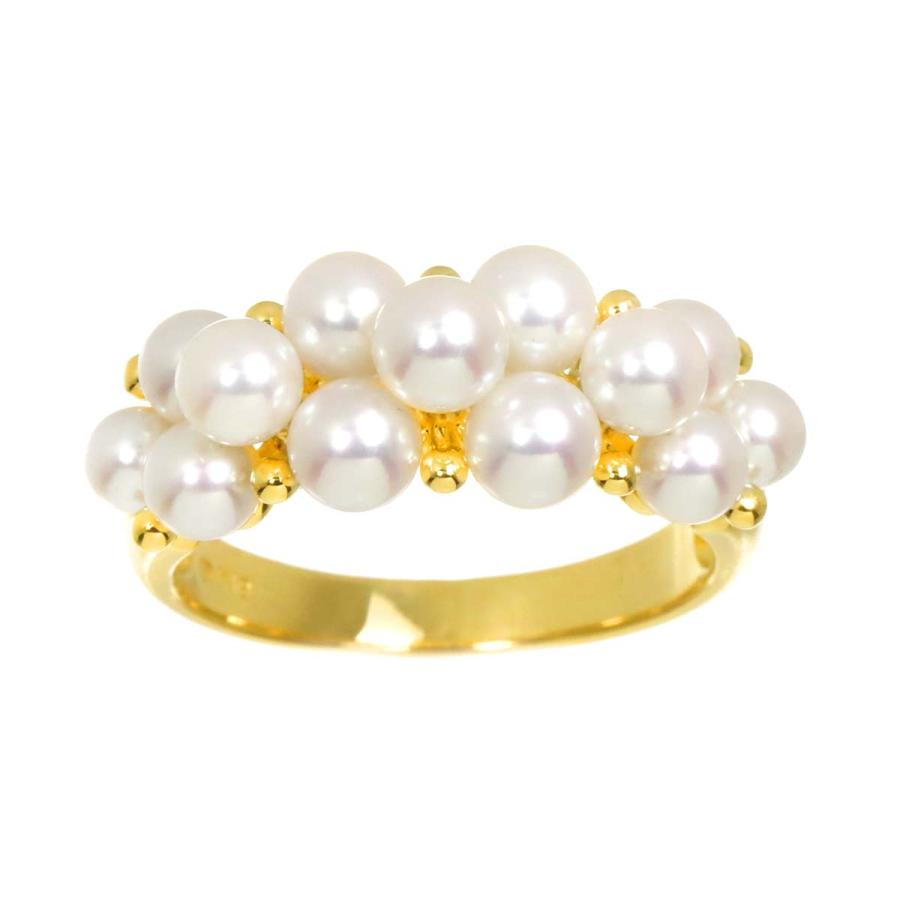 １２号ベビーパールリング MIKIMOTO（ミキモト） MIKIMOTO 12号 リング ベビーパール 4.0-3.4mm