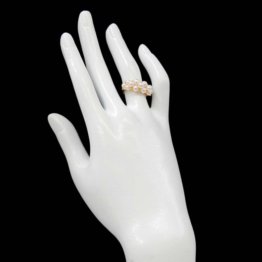 １２号ベビーパールリング MIKIMOTO（ミキモト） MIKIMOTO 12号 リング ベビーパール 4.0-3.4mm
