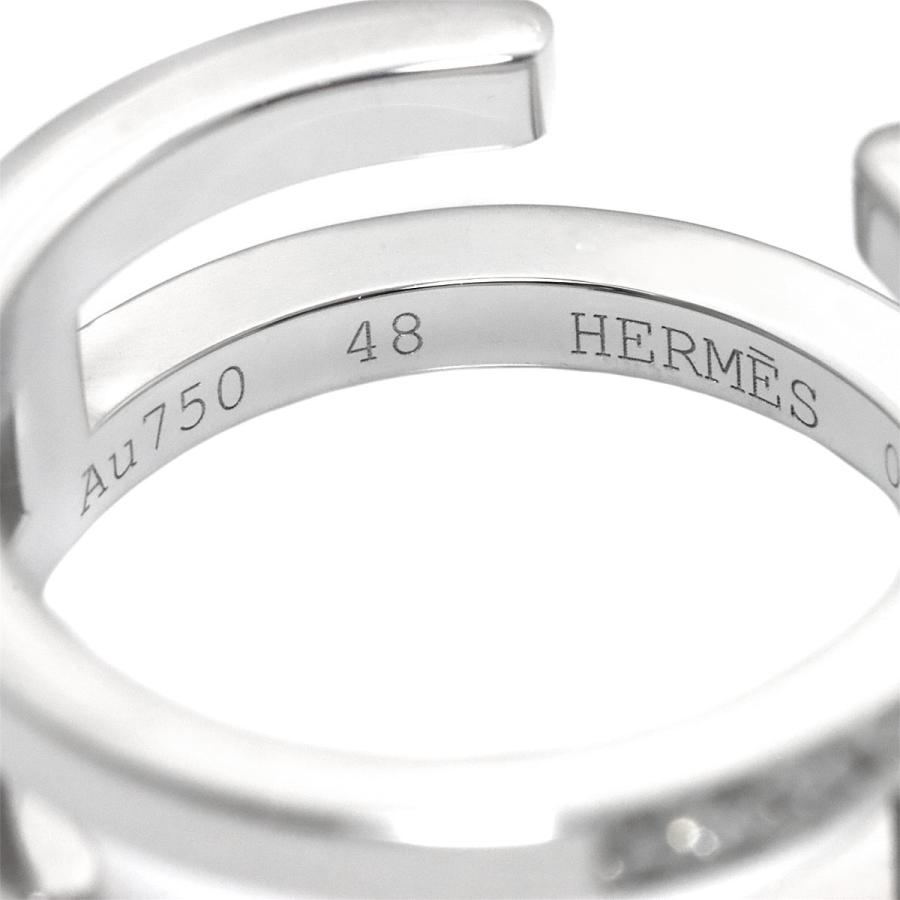 HERMES（エルメス） アリアンヌ シェーヌ ダンクル #48 リング ダイヤ