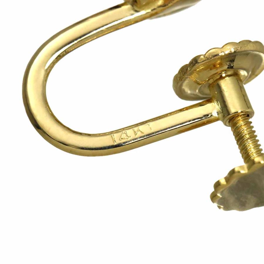 TIFFANY&Co.（ティファニー） ガーネット イヤリング K18 K14 YG