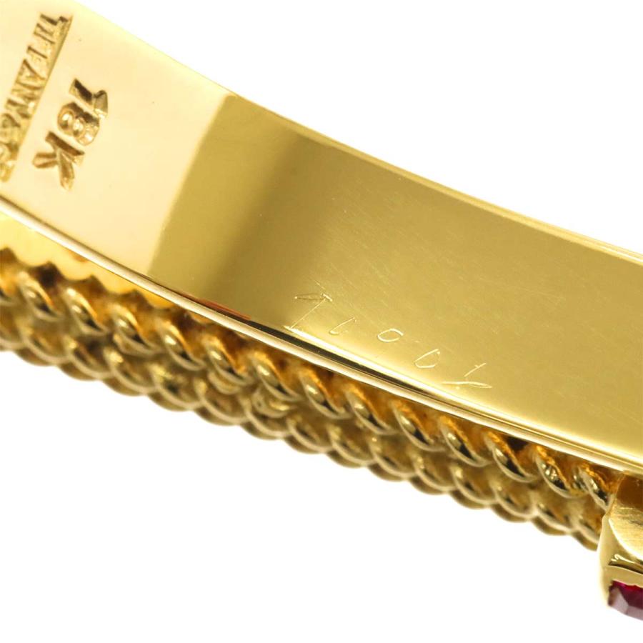 TIFFANY&Co.（ティファニー） タイピン ルビー K18 YG イエロー