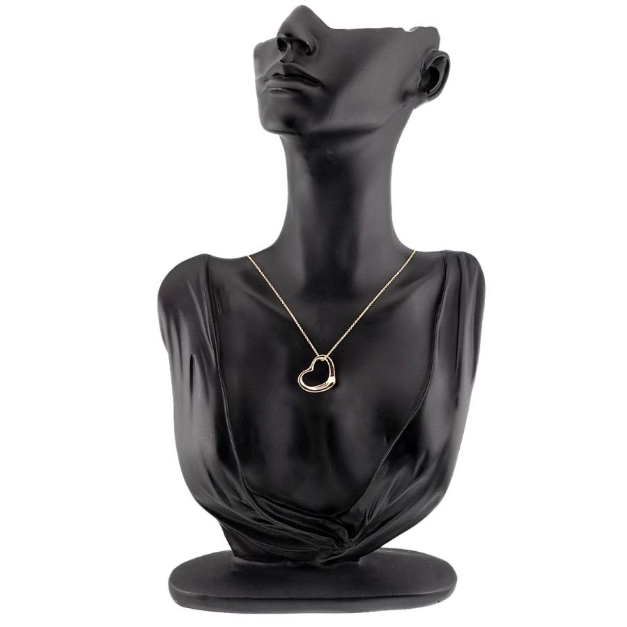 TIFFANY&Co.（ティファニー） オープンハート 幅22mm ネックレス 40cm