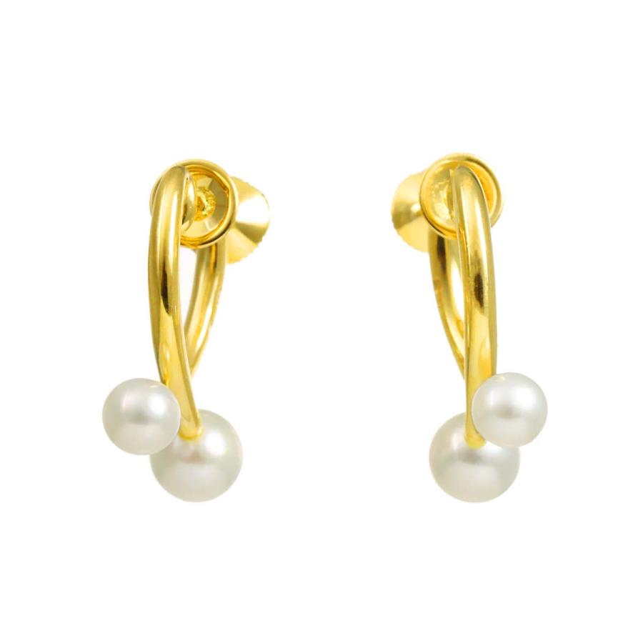 MIKIMOTO（ミキモト） ペルリータ アコヤ真珠 5.2-4.1mm イヤリング 