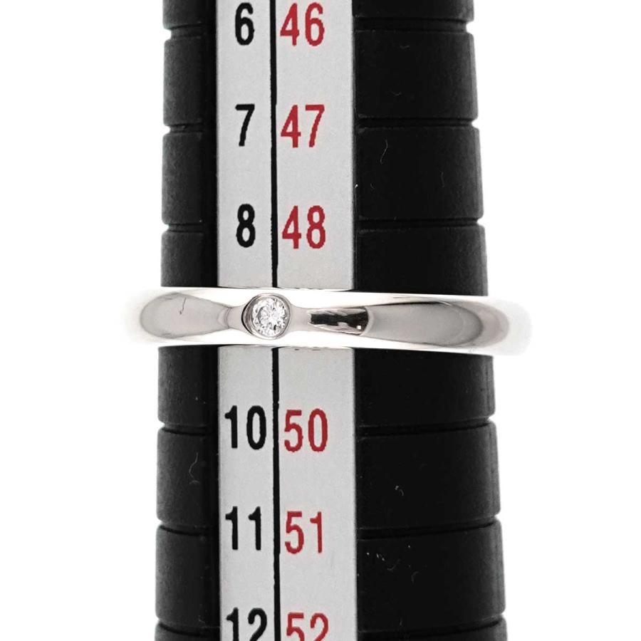 ティファニー TIFFANY&Co. スタッキング バンド 9号 リング ダイヤ 1P