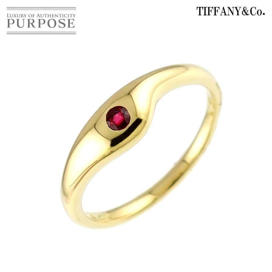 TIFFANY&Co.（ティファニー） TIFFANY&Co. 12.5号 リング ルビー K18 