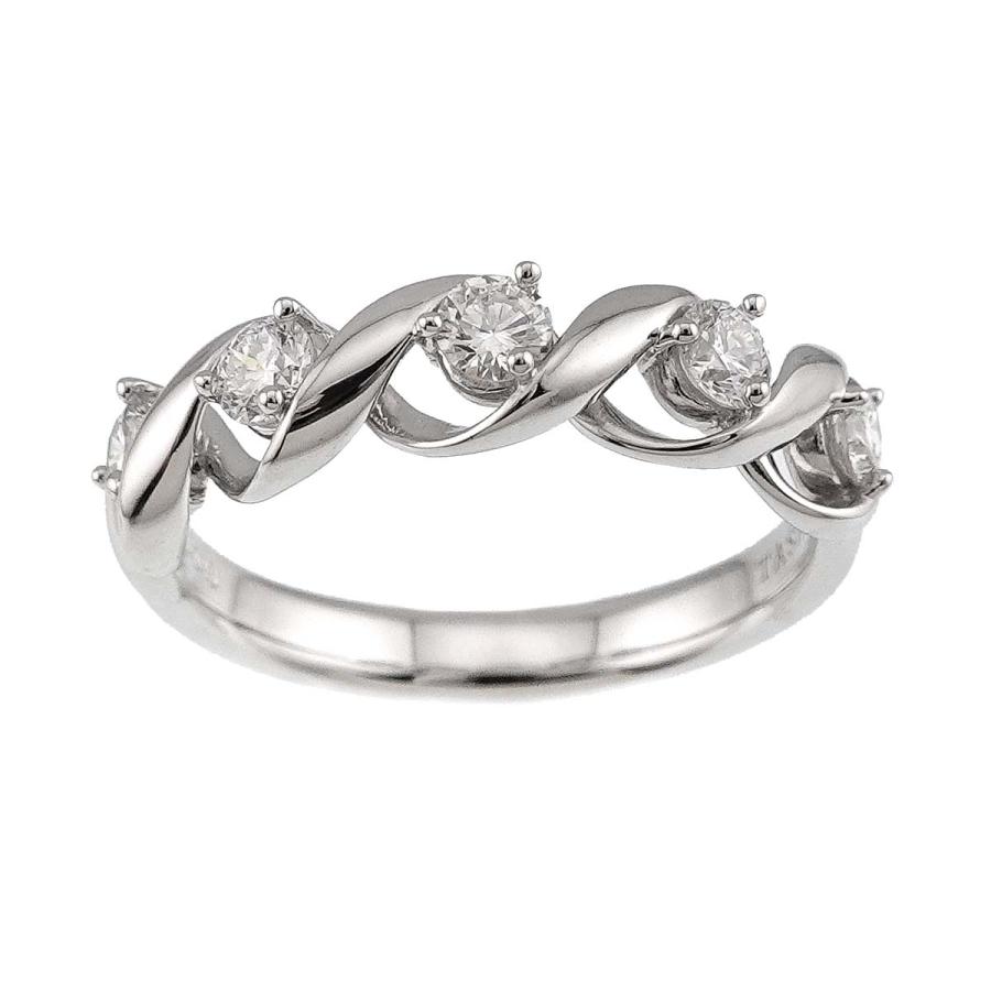 k18 WG ダイヤモンド　リング　指輪　Diamond ダイヤ　#12 TASAKI（タサキ） TASAKI 12号 リング ダイヤ 0.43ct K18 WG ホワイト