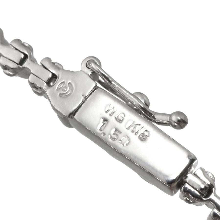 TASAKI（タサキ） ダイヤ 1.50ct ブレスレット 18cm K18 K14 WG