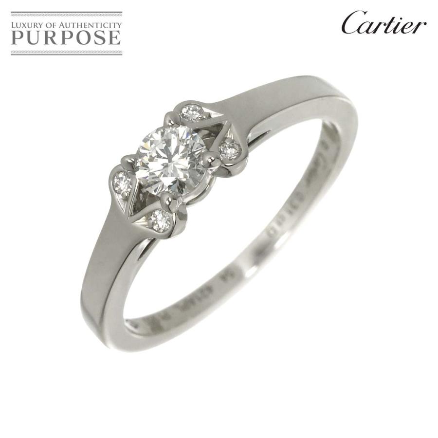 Cartier（カルティエ） バレリーナ #54 リング ダイヤ 0.31ct Pt