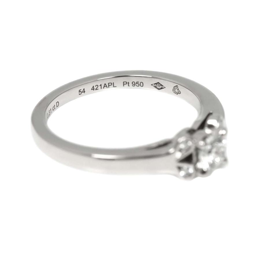 Cartier（カルティエ） バレリーナ #54 リング ダイヤ 0.31ct Pt