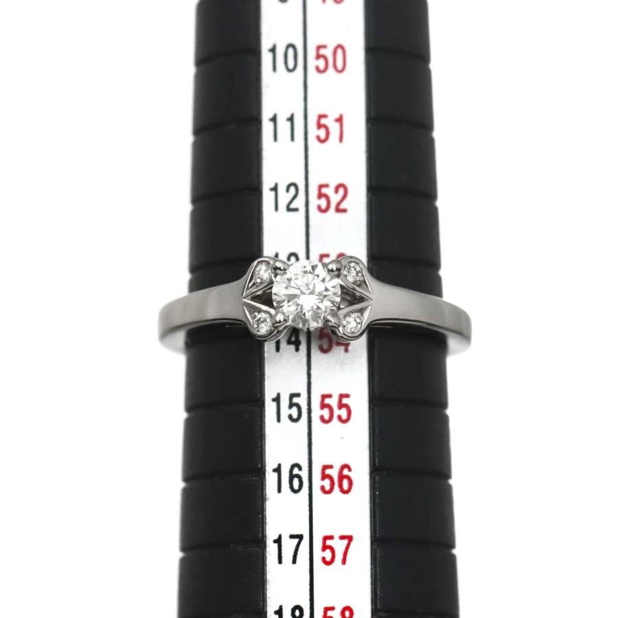 【証明書付き】Cartier バレリーナリング ダイヤ 箱あり Cartier（カルティエ） バレリーナ #54 リング ダイヤ 0.31ct Pt