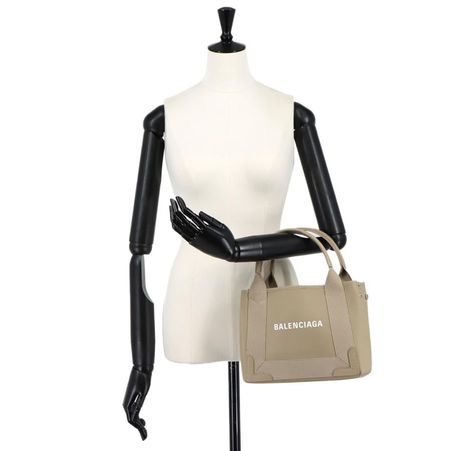 BALENCIAGA（バレンシアガ） 新品同様 ネイビー カバ XS トート バッグ 