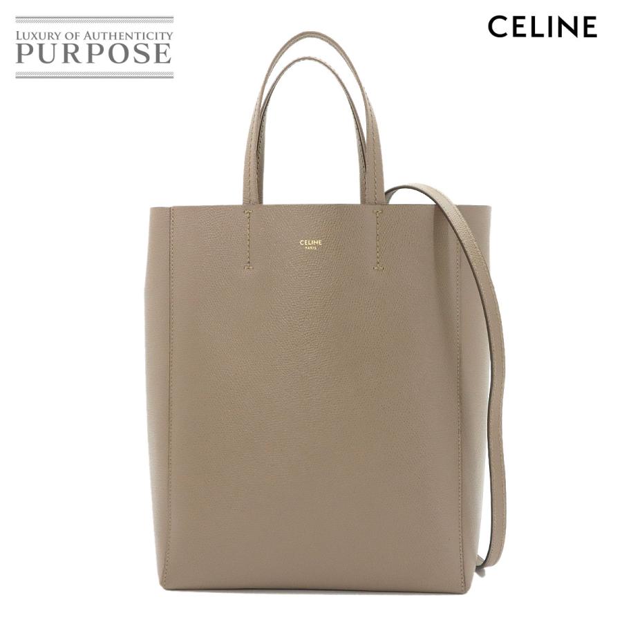 CELINE（セリーヌ） 新品同様 スモール バーティカル カバ 2way トート 