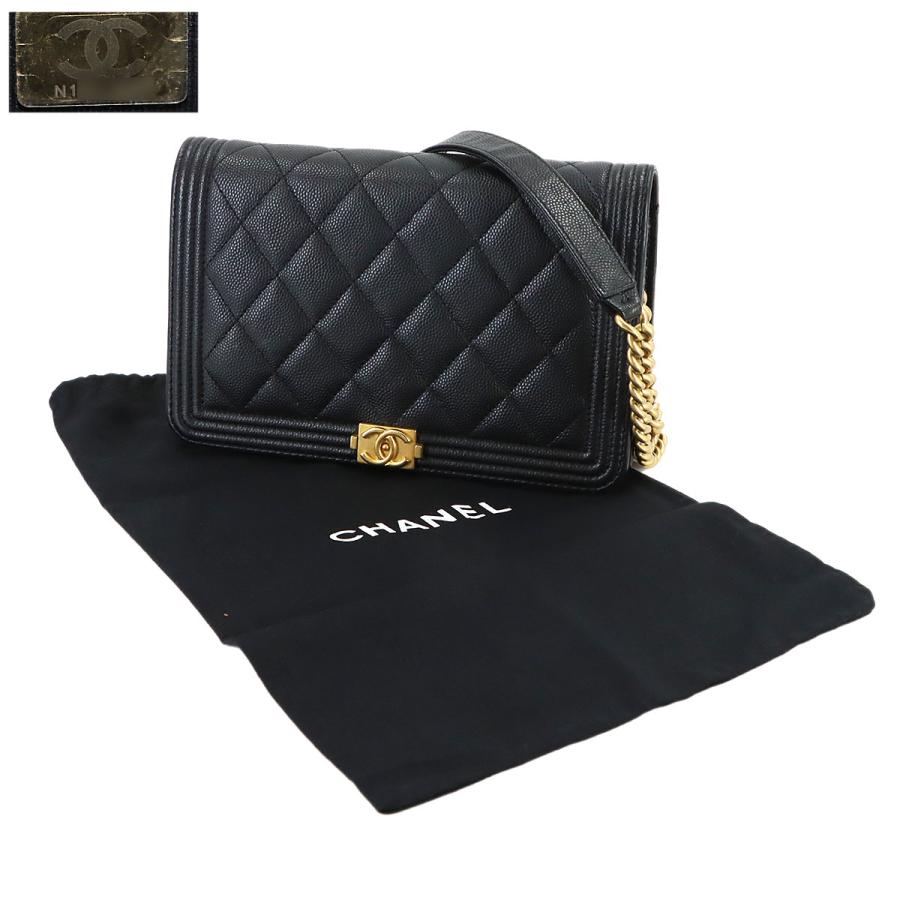 CHANEL（シャネル） 新品同様 ボーイシャネル チェーン ウォレット 長