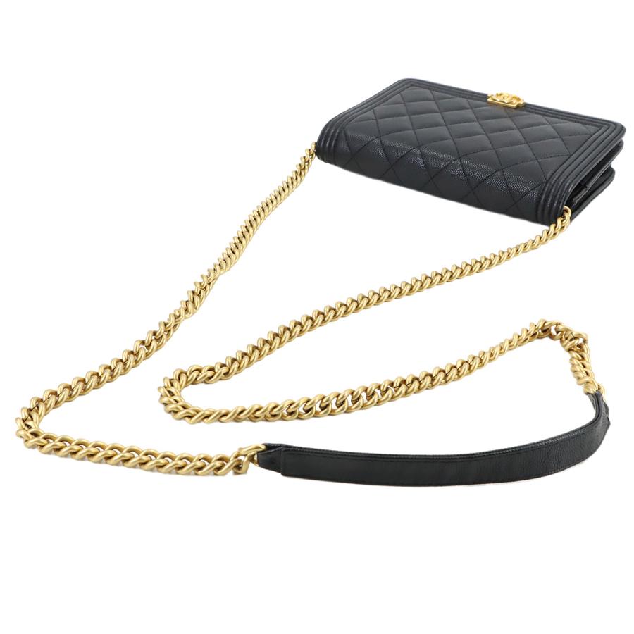 【本日限定価格】CHANEL チェーンウォレット ボーイシャネル CHANEL（シャネル） 新品同様 ボーイシャネル チェーン ウォレット 長
