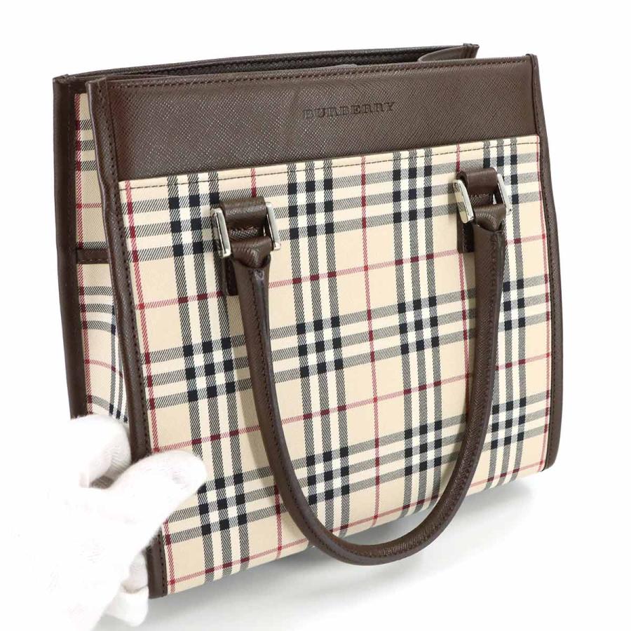 BURBERRY（バーバリー） 新品同様 ノバチェック ハンド バッグ
