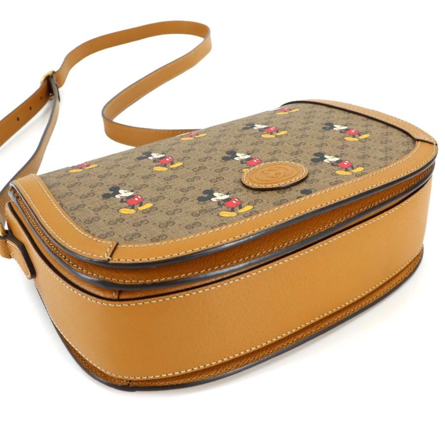 未使用 展示品 グッチ GUCCI ディズニー ミッキー ミニ GGスプリーム ショルダー バッグ ブラウン 602694 Shoulder Bag 90318888_4