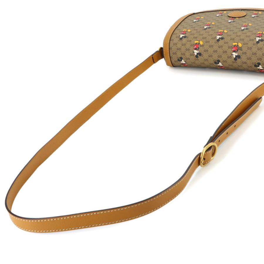未使用 展示品 グッチ GUCCI ディズニー ミッキー ミニ GGスプリーム ショルダー バッグ ブラウン 602694 Shoulder Bag 90318888_5
