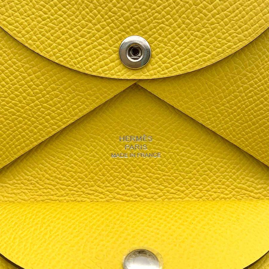 未使用 展示品 エルメス HERMES カルヴィ デュオ カードケース 名刺 