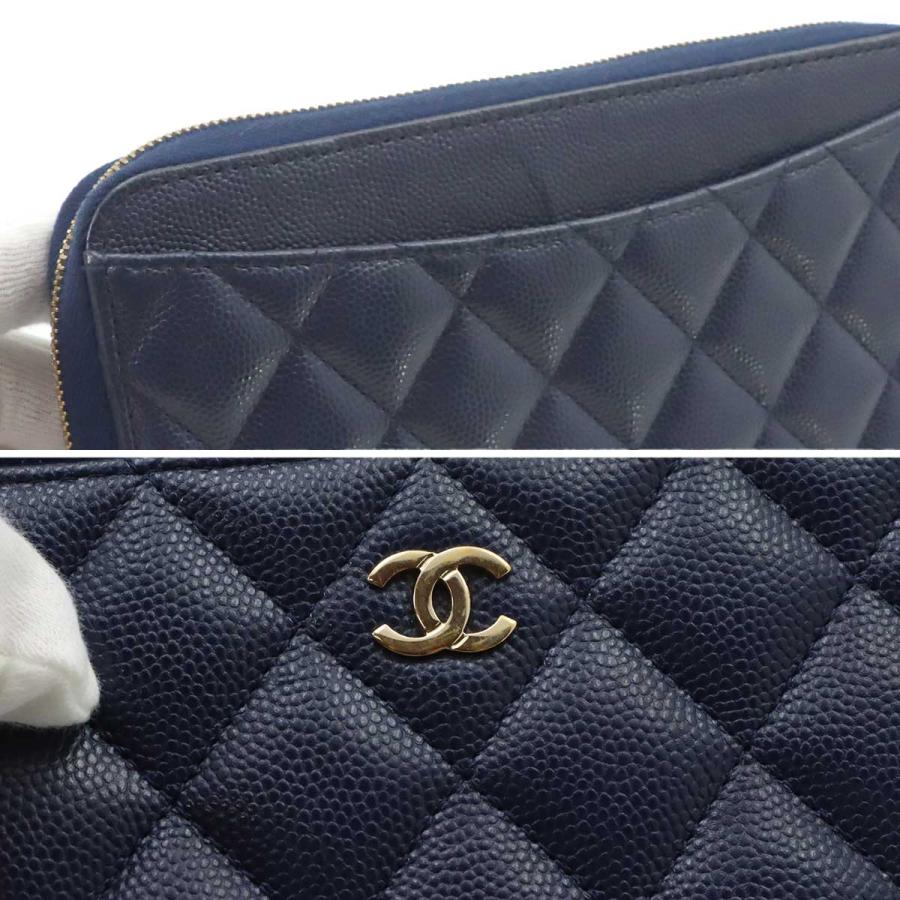 CHANEL（シャネル） 美品 マトラッセ クラシック ロング ジップ