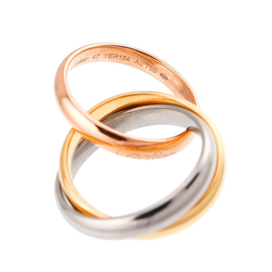 Cartier（カルティエ） トリニティ ミディアム MM #47 リング K18 YG