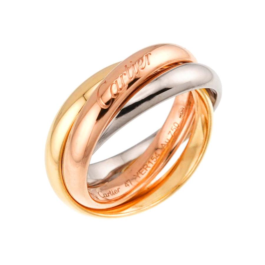 Cartier（カルティエ） トリニティ ミディアム MM #47 リング K18 YG